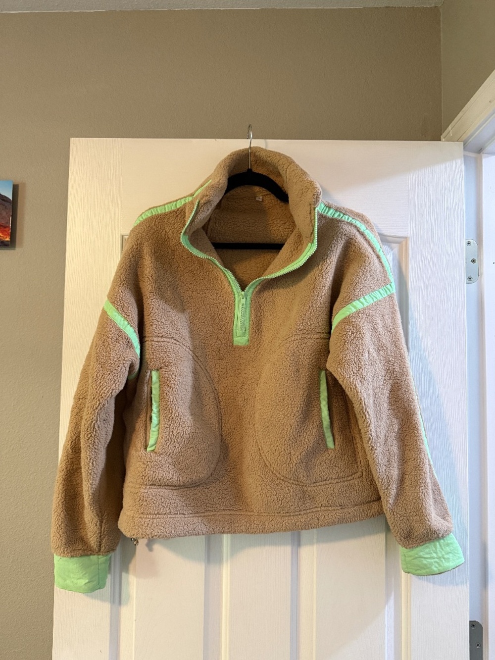 cozy brown sweater